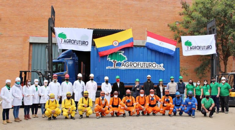 Empresa paraguaya hace historia exportando defensivos agrícolas a Colombia